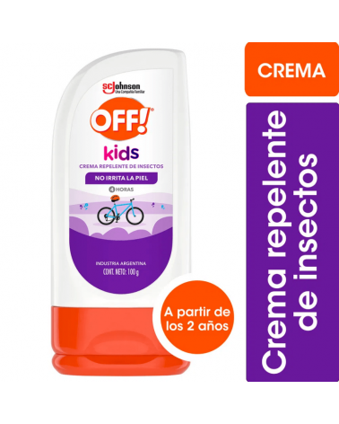 OFF - REPELENTE KIDS CREMA X 100gr