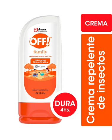 OFF - FAMILY REPELENTE CREMA X 196 G