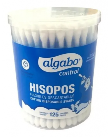 ALGABO - HISOPOS X 125 POTE