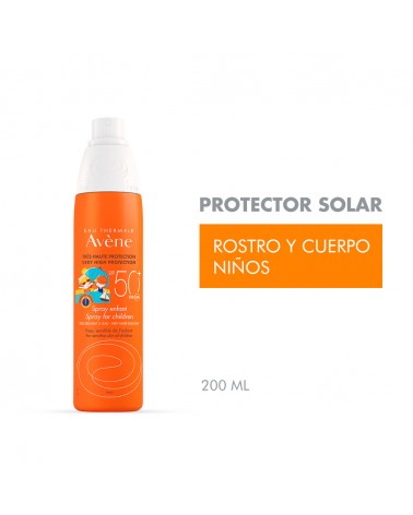 Avene - protector solar Spray Especial Niños Spf50+