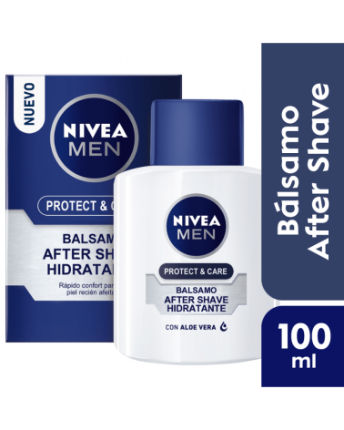 Nivea - Men Bálsamo After Shave Hidratante Protect & Care 100Ml Nivea - 1