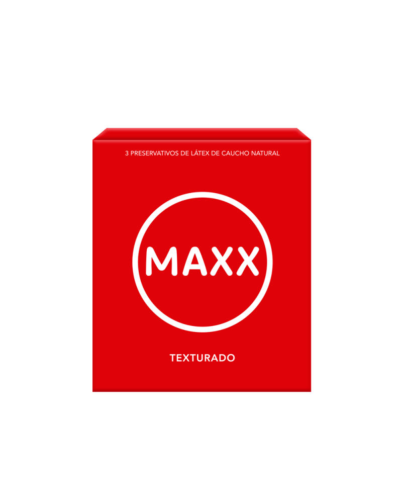 Maxx - Preservativos Texturado X3unidades