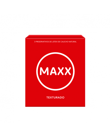 Maxx - Preservativos Texturado X3unidades