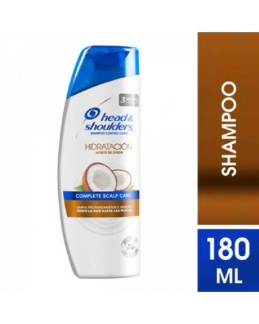 HEAD AND SHOULDERS - SHAMPOO HIDRATACION X 180 ML