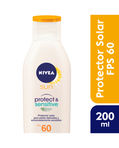 Nivea - Sun Protect & Sensitve Fps 60 200Ml Nivea - 1