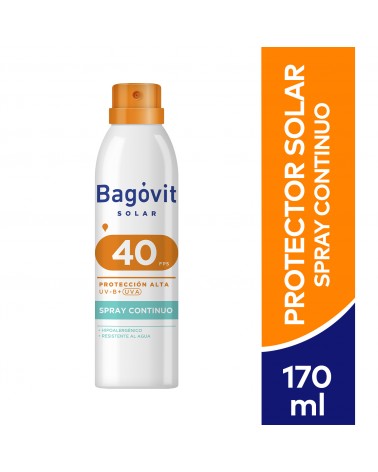 Bagovit Solarfps 40 Spray Continuo X 170 Ml