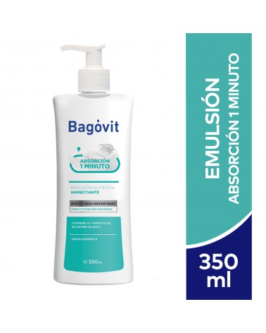 Bagovit A - Emulsion Cuidados Cotidianos Efecto Seda Emulsión X 350 Ml