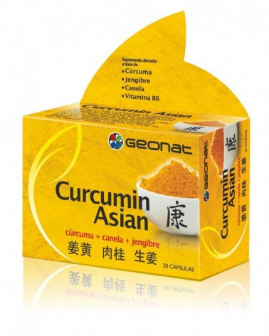 Geonat - Curcumin Asian X 30 Capsulas Provefarma - 1