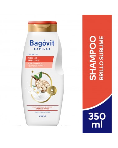 BAGOVIT - CAPILAR BRILLO SUBLIME SHAMPOO X 350ML