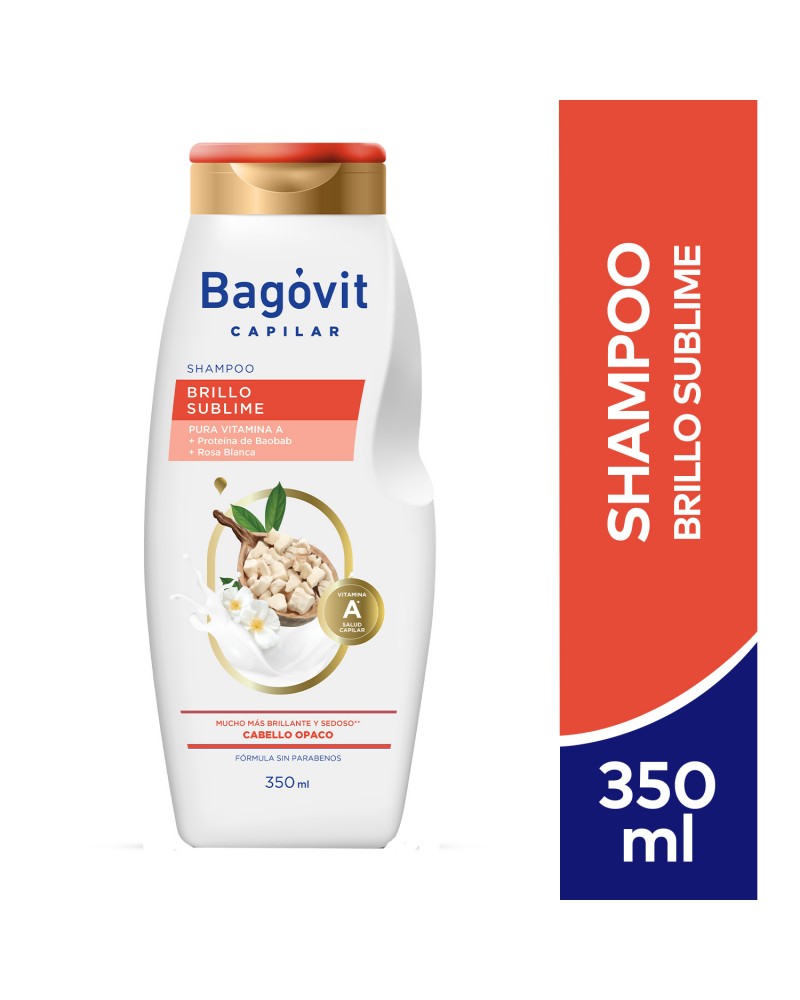 BAGOVIT - CAPILAR BRILLO SUBLIME SHAMPOO X 350ML