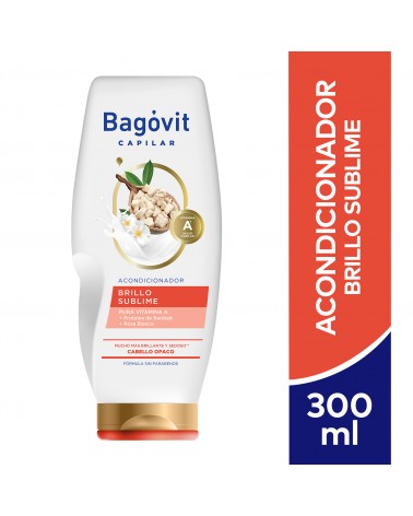 BAGOVIT - CAPILAR BRILLO SUBLIME ACONDICIONADOR X 350ML