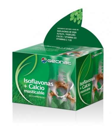 Geonat - Isoflavonas Calcio Masticable X 60 Comprimidos Provefarma - 1