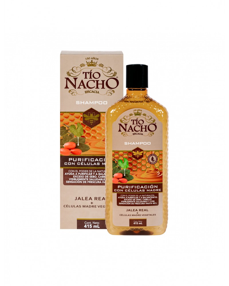 TIO NACHO - Shampoo  celulas madre x 415 ml