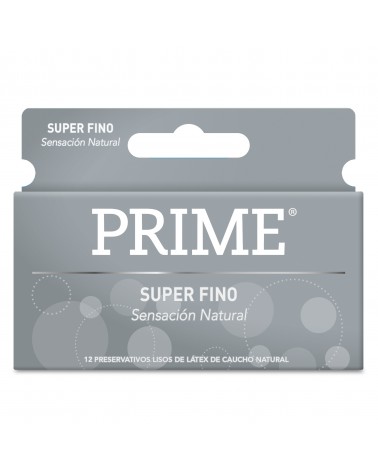 Prime - Preservativo Gris Superfino X 12Unidades