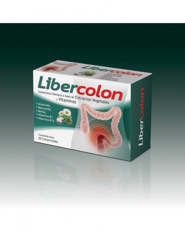 Libercolon - Digestivo Hepatoprotector 60 Comprimidos Provefarma - 1