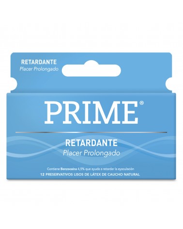 Prime - Preservativo Retardante Climax Control X 12unidades
