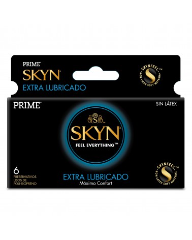 Prime - Skyn Extra Lubricado X 6unidades
