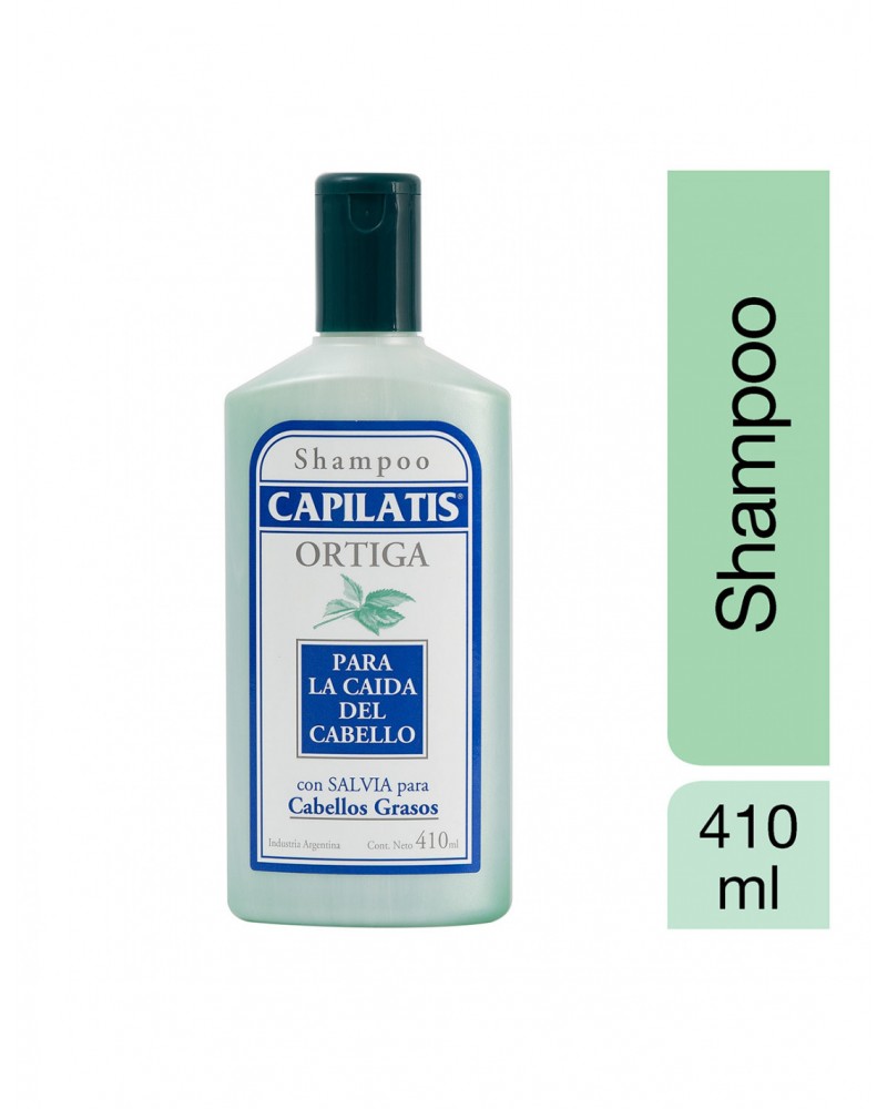 CAPILATIS - LINEA ORTIGA SHAMPOO CABELLOS GRASOS X 410 ML