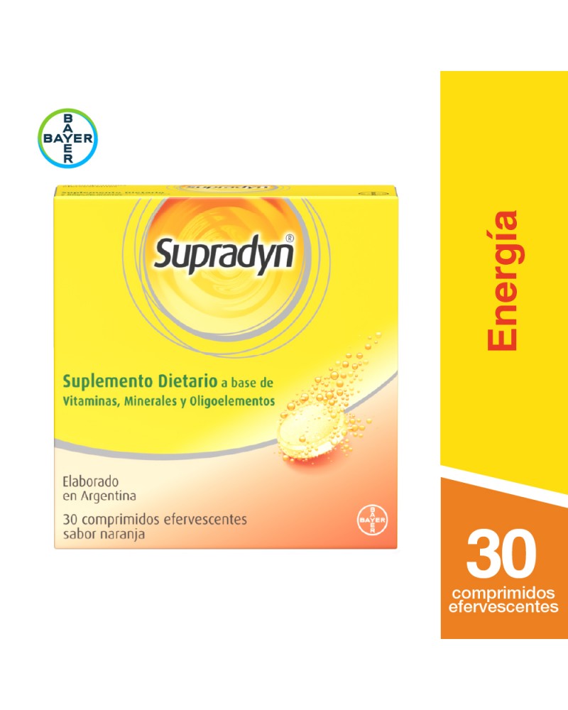 Supradyn - Comprimidos Efervescente X 30