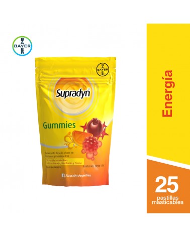 Supradyn - Gummies Pastillas Masticables X 25