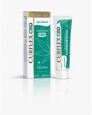 CURFLEX CBD - sin aroma crema hidratante x 100 g