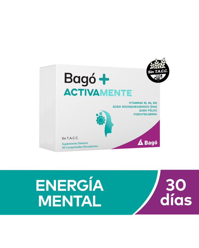 Bago+ - Suplemento Vitamínico Activamente X30Comprimidos