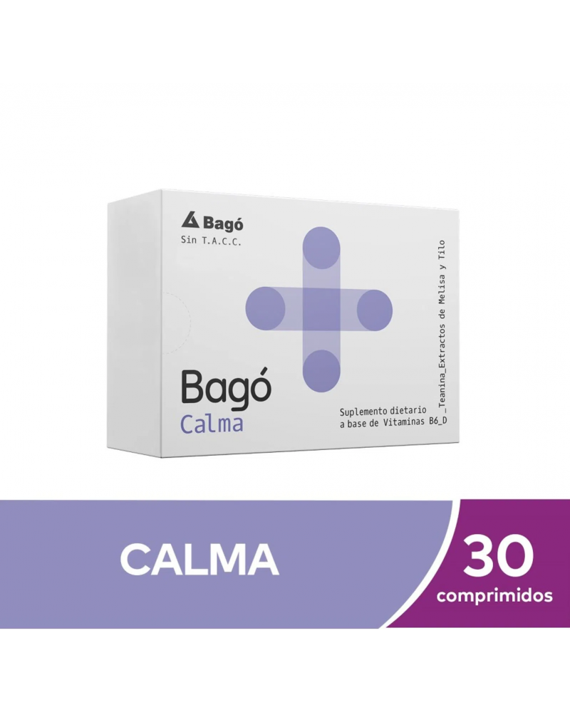 BAGO+CALMA - comprimidos x 30