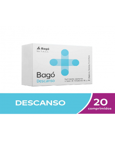 BAGÓ+ DESCANSO X 20COMPRIMIDOS