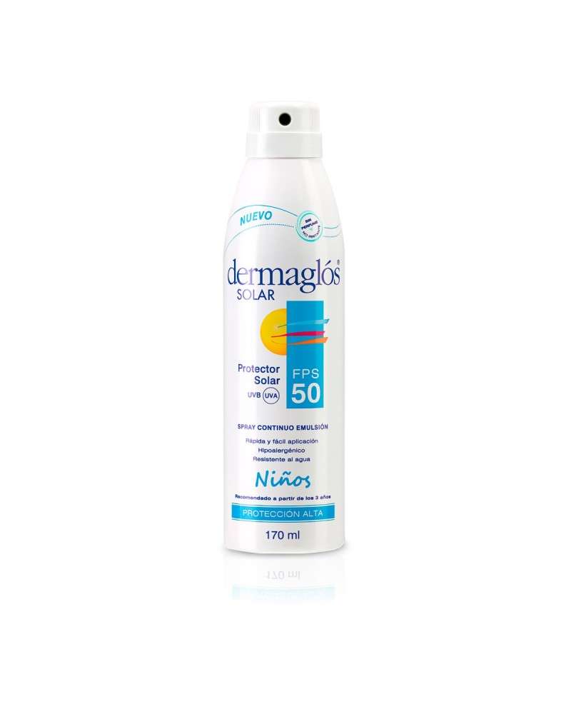 Dermaglós - Protector Solar Fps 50 Niños En Spray Continuo Dermaglós - 1