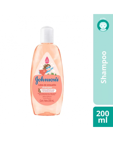 JOHNSON BABY RULOS DE ENSUEÑO 200ML SHAMPOO