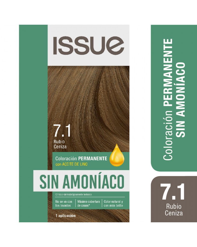 COLOR ISSUE SIN AMONÍACO N°7.1 KIT