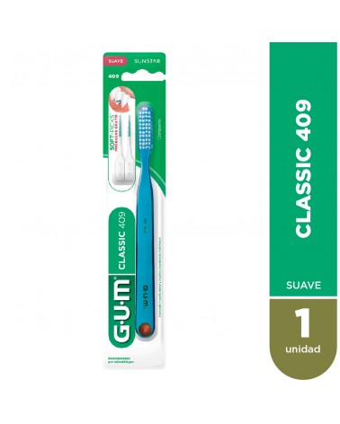 GUM - Cepillo Dental Classic 409 Suave