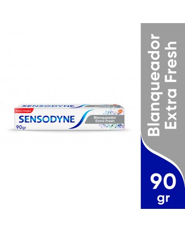 Sensodyne Blanqueador Extra Fresh Pasta Dental Para Dientes Sensibles, 90g