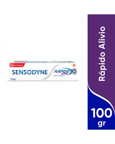 Sensodyne Rápido Alivio Pasta Dental Para Dientes Sensibles, 100G