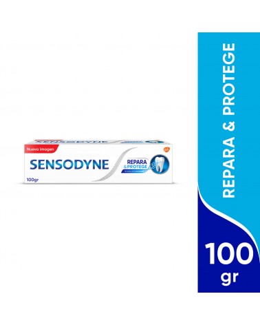 Sensodyne Repara & Protege Pasta Dental Para Dientes Sensibles, 100G