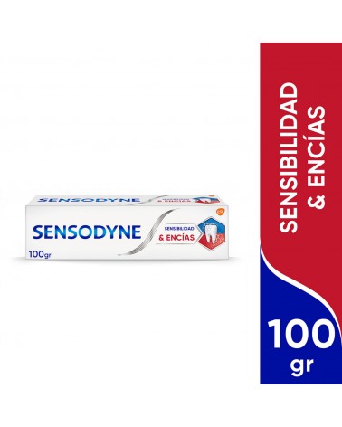 Sensodyne Sensibilidad & Encías Crema Dental Para Dientes Sensibles, 100g