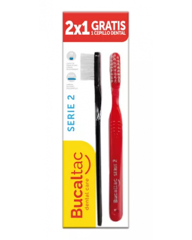 BUCAL TAC - CEPILLO DENTAL CLASSIC SERIE 2 OFERTA 2X1