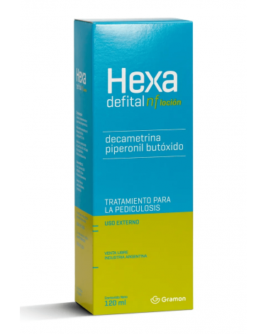HEXA DEFITAL - NF Loción Para Pediculosos x 120 Ml