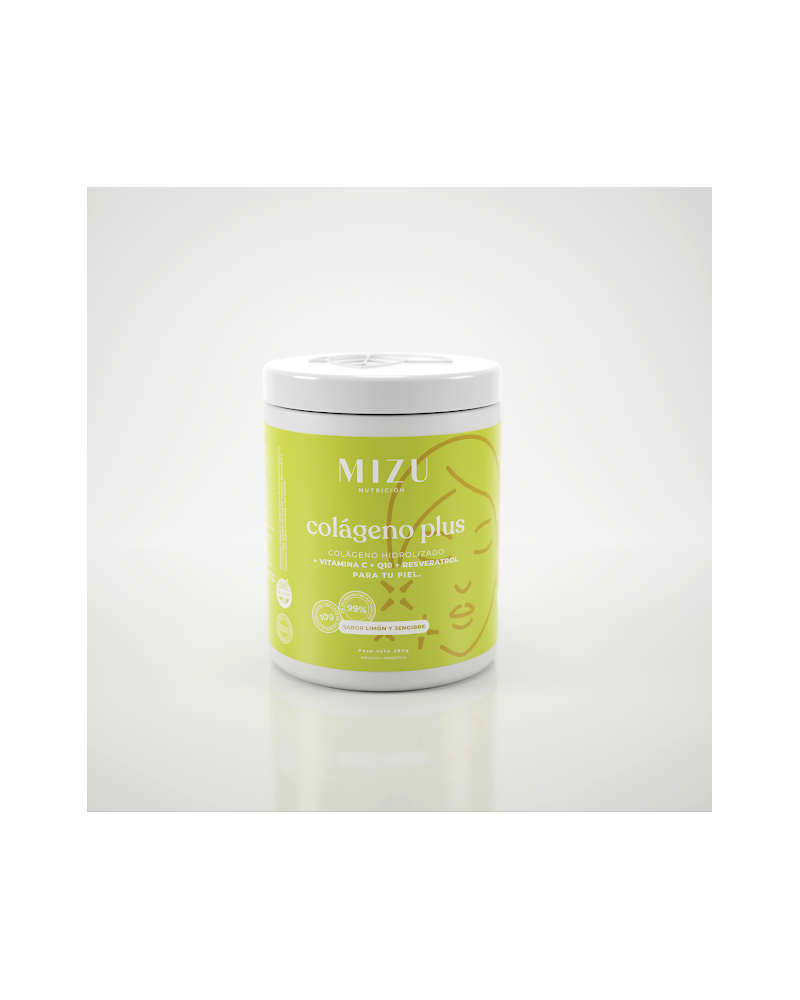 MIZU - colageno beauty 280 gr - limonada con jenjibre y stevia