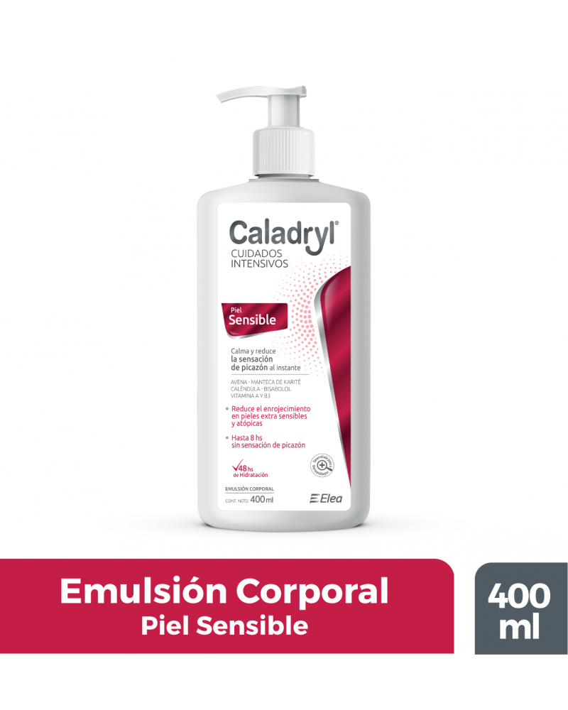 CALADRYL CUIDADOS INTENSIVOS PIEL SENSIBLE - emulsión corporal x400 ml