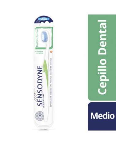 Sensodyne Multi Protección Cepillo Dental Cuidado Para Dientes Sensibles Y Encías, Medio Sensodyne - 1