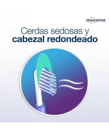 Sensodyne Multi Protección Cepillo Dental Cuidado Para Dientes Sensibles Y Encías, Medio Sensodyne - 5