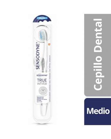 Sensodyne True White Cepillo Dental Para Dientes Sensibles, Medio Sensodyne - 1