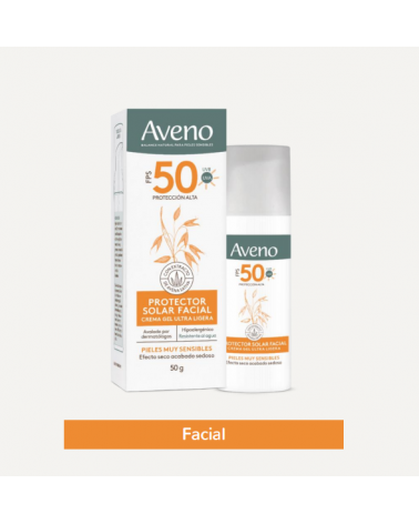 AVENO - Protector Solar F50 Facial x 50 ml