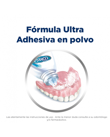 Adhesivo Para Prótesis Dentales Ultra Corega Polvo 22Gr Corega - 5