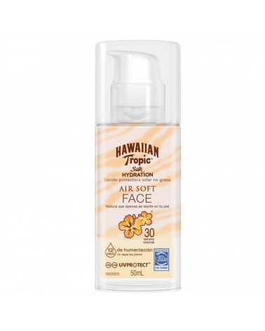 HAWAIIAN TROPIC - Loción Facial Airsoft Fps30 x 50 ml