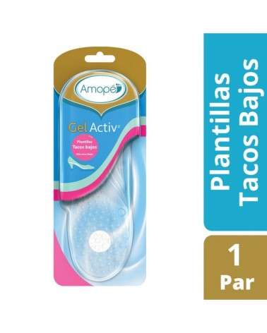 Amopé - Plantillas Active Gel Tacos Bajos X2U (Un Par) Amopé - 1