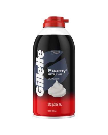 Espuma Para Afeitar Gillette Foamy Regular 312 G Gillette - 1