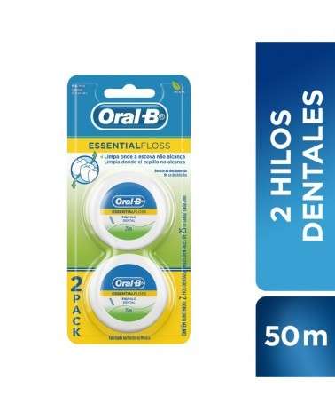 Hilos Dentales Oral-B Essential Floss 25 M 2 Unidades Oral-B - 1