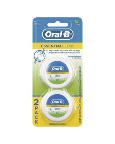 Hilos Dentales Oral-B Essential Floss 25 M 2 Unidades Oral-B - 2